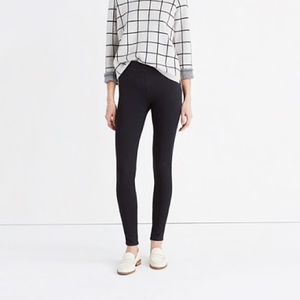 Madewell The Anywhere Jean Black Jeggings
